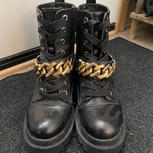 CALL IT SPRING platform combat boots